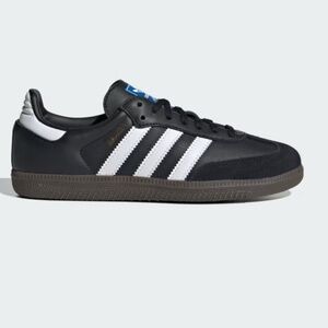 Adidas Youth Black Samba Sneakers